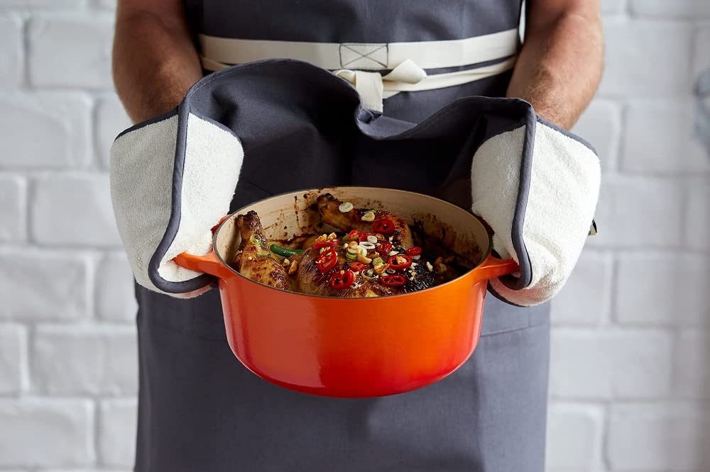 Amazon.co.jp: Le Creuset ハイテクキッチンテキスタイル ダブル